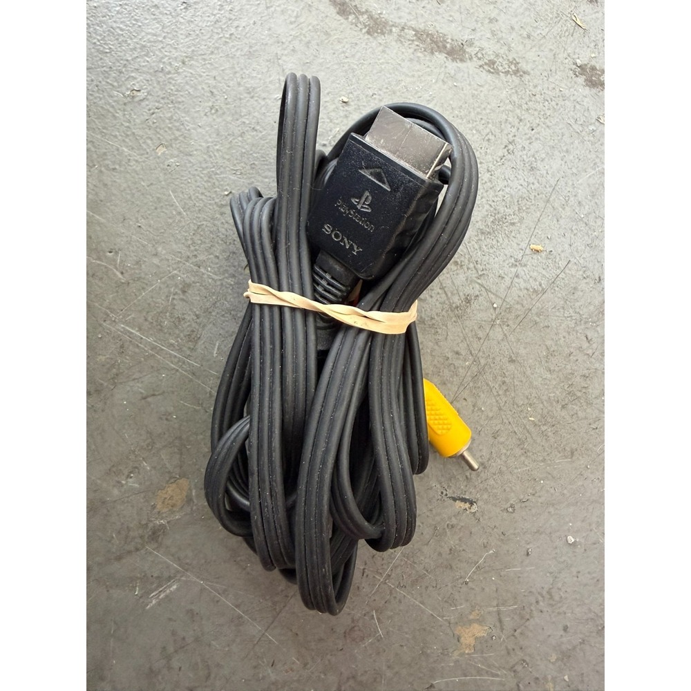 Genuine Official OEM RCA AV Sony Playstation 1 2 3 PS1 PS2 PS3 Audio Video Cable